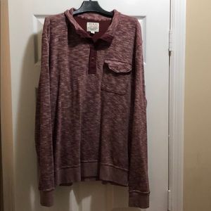 Lucky Brand size XL long sleeve henley